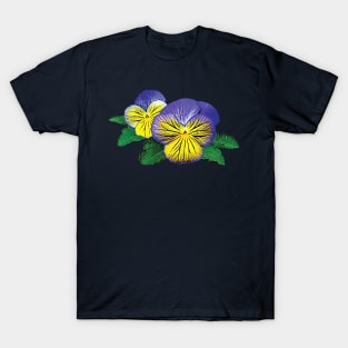 Pansies - Shy Little Pansy T-Shirt